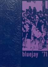 Bloomington High School 1971 yearbook cover photo