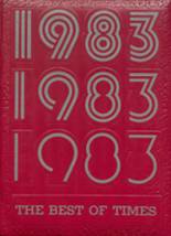 Quincy High School 1983 yearbook cover photo