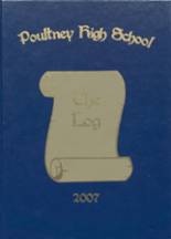 2007 Poultney High School Yearbook from Poultney, Vermont cover image