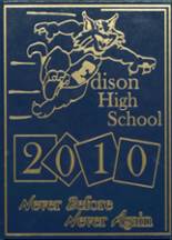 Edison High School 2010 yearbook cover photo