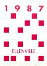 Ellenville High School 1987 yearbook cover photo
