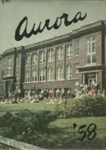 Eastern High School 1958 yearbook cover photo
