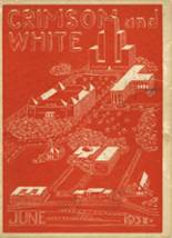 Milne High School 1938 yearbook cover photo