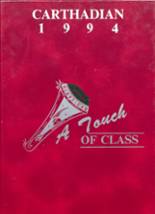 1994 Carthage High School Yearbook from Carthage, New York cover image