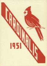 Metamora Township High School 1951 yearbook cover photo