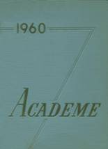 Academy High School 1960 yearbook cover photo