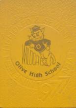 Olive High School 1977 yearbook cover photo