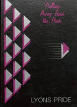 1989 Lyons High School Yearbook from Lyons, Colorado cover image