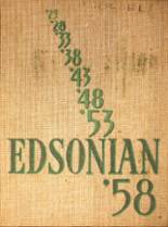 1958 Southside High School Yearbook from Elmira, New York cover image