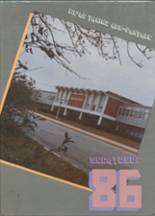 Islip High School 1986 yearbook cover photo