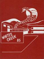 Whites Creek Comprehensive High School 1985 yearbook cover photo