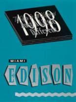 Miami Edison Senior High School 1998 yearbook cover photo
