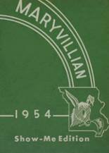 Maryville High School 1954 yearbook cover photo