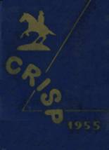 Caesar Rodney High School 1955 yearbook cover photo