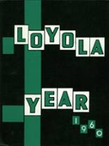 Loyola Academy 1960 yearbook cover photo