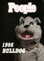 Brandon High School 1986 yearbook cover photo