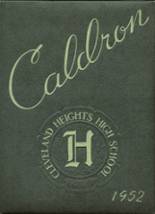 Cleveland Heights High School 1952 yearbook cover photo