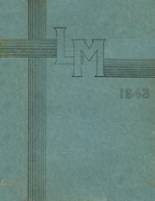 Lake Mills High School 1943 yearbook cover photo
