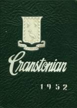 Cranston High School East 1952 yearbook cover photo