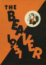 Beaverton High School 1951 yearbook cover photo