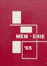 Erie High School 1965 yearbook cover photo
