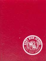 Gary High School 1972 yearbook cover photo