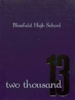 Blissfield High School 2013 yearbook cover photo
