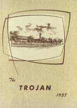 Logan High School 1957 yearbook cover photo
