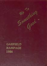 Garfield High School 1986 yearbook cover photo