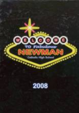 Newman High School 2008 yearbook cover photo