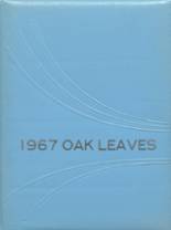 Oakfield High School 1967 yearbook cover photo