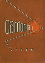 Canton High School 1956 yearbook cover photo