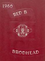 Brodhead High School 1960 yearbook cover photo