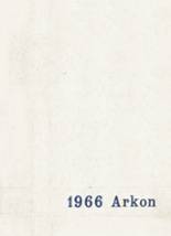 Arkport Central School 1966 yearbook cover photo