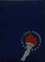 Muskegon Heights High School 1943 yearbook cover photo
