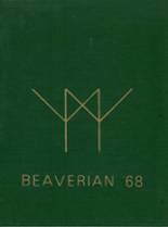 Beaver River Central High School 1968 yearbook cover photo