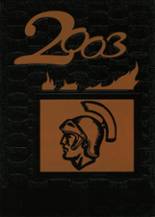 Uxbridge High School 2003 yearbook cover photo