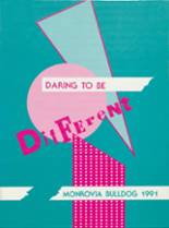 Monrovia High School 1991 yearbook cover photo