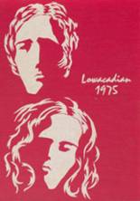 Lowville Academy 1975 yearbook cover photo