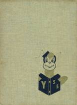 Ypsilanti High School 1955 yearbook cover photo