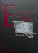 Maine South High School 2003 yearbook cover photo