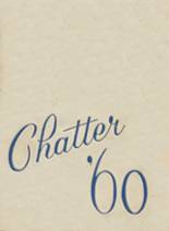 Chatham High School 1960 yearbook cover photo