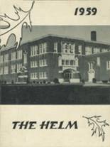 Harris-Elmore High School 1959 yearbook cover photo