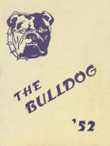 Baldwin High School 1952 yearbook cover photo