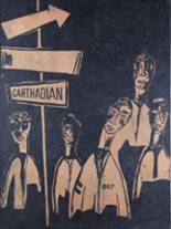 Carthage High School 1967 yearbook cover photo