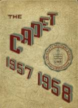 University Military School  1958 yearbook cover photo