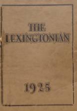 New Lexington High School 1925 yearbook cover photo