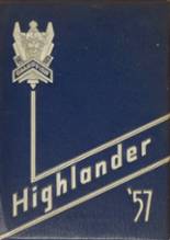 Grandview Heights High School 1957 yearbook cover photo