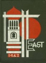 1963 East High School Yearbook from Akron, Ohio cover image