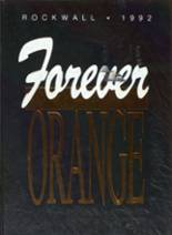 1992 Rockwall High School Yearbook from Rockwall, Texas cover image